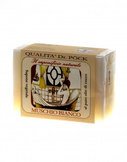 sapone vegetale muschio bianco rilassante  cocco