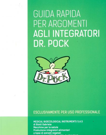 GUIDA RAPIDA PER ARGOMENTI AGLI INTEGRATORI DR. POCK