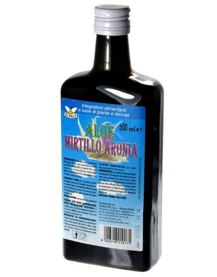 aloe mirtillo aronia vasi oculari circolazione gambe pesanti